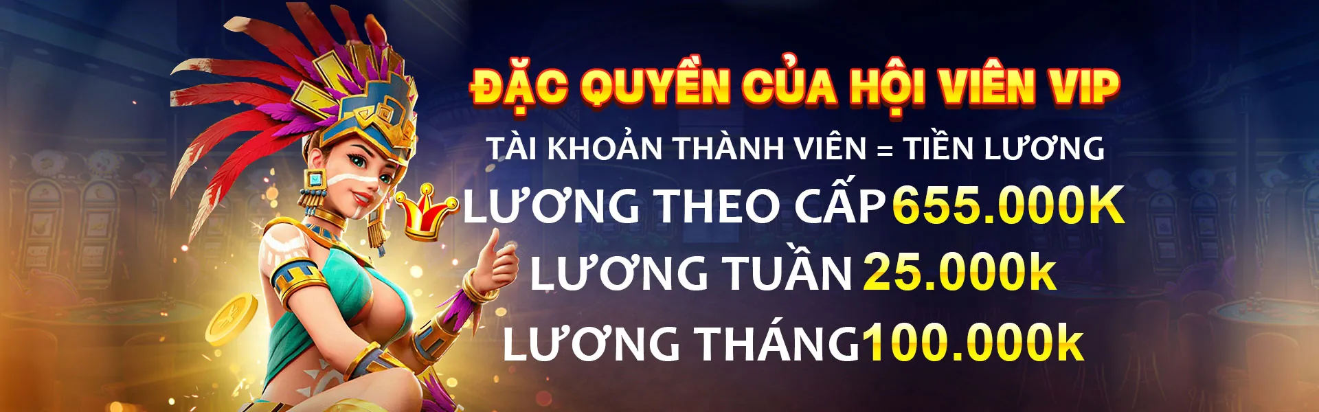 Tổng quan lợi ích VIP kk vin